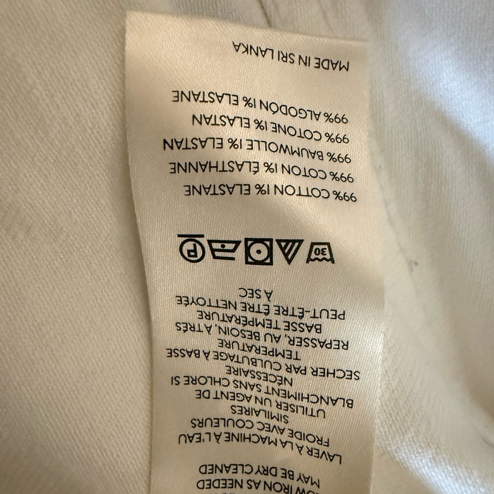 Pilcro Off-White Denim Pants - Picture 14 of 14